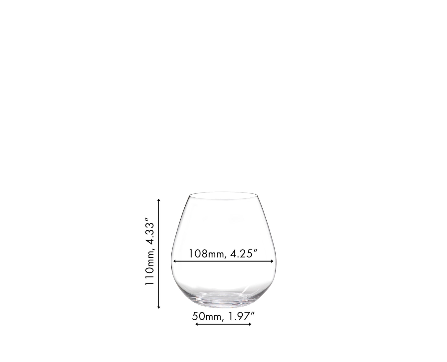 RIEDEL The O Verre à Vin Tumbler Pinot/Nebbiolo