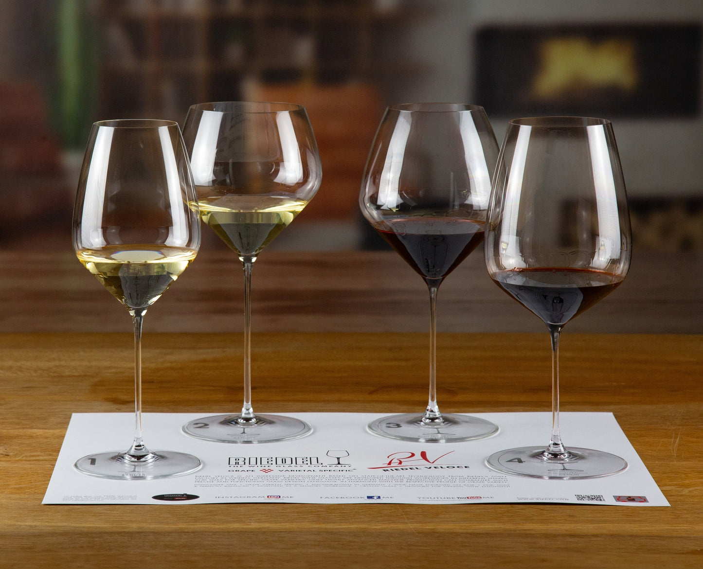 RIEDEL Veloce Tasting Set - 4 Glasses Set