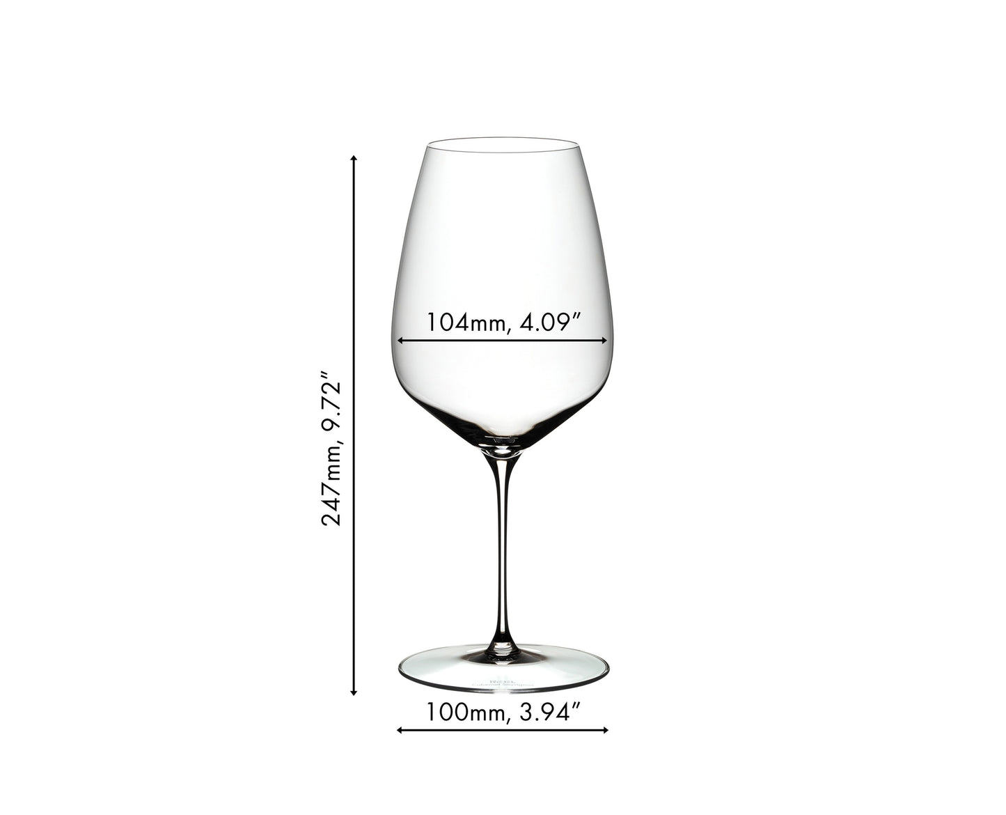 RIEDEL Veloce Cabernet/Merlot - Ensemble de 2 Verres