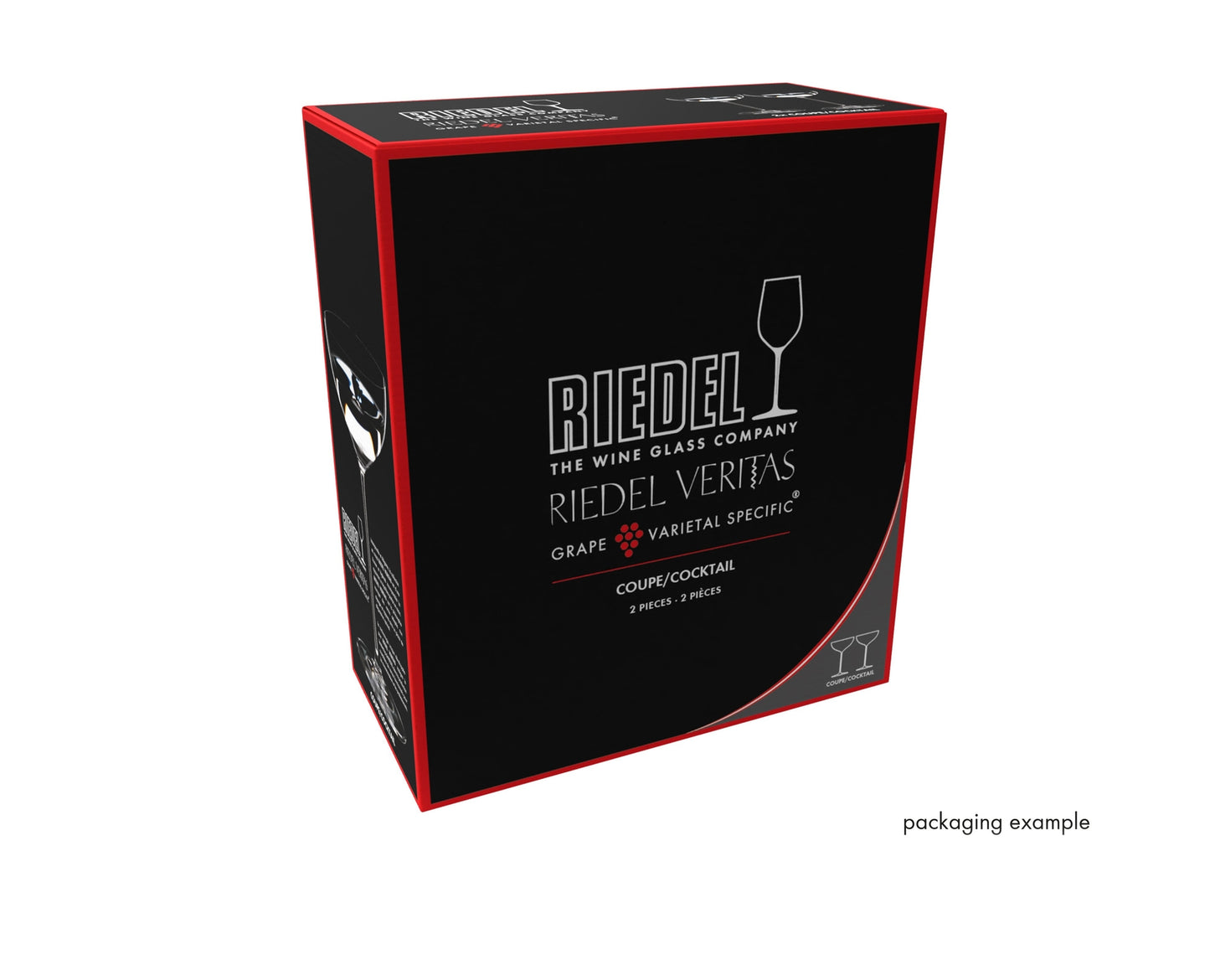 RIEDEL Veritas Coupe/Cocktail - Set di 2 Bicchieri