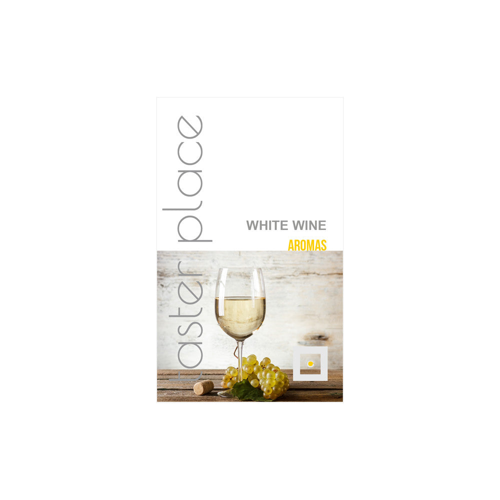 TASTERPLACE - Kit de Aromas de Vino Blanco 12