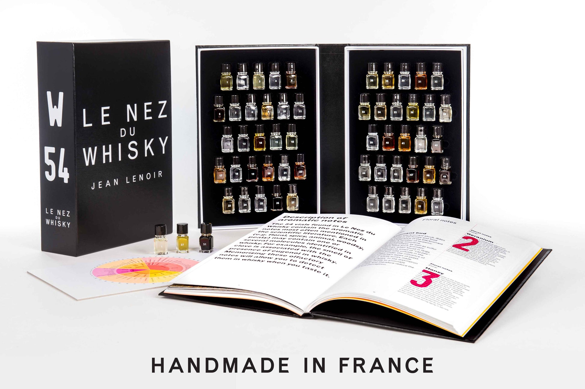 Le Nez du Whiskey - 54 Whisky Aroma Kit by Jean Lenoir