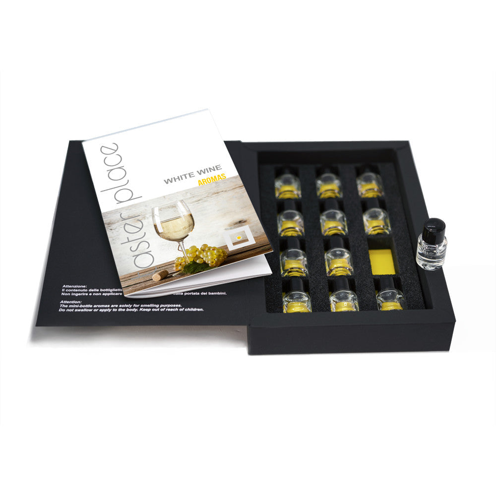 TASTERPLACE - Kit de Aromas de Vino Blanco 12